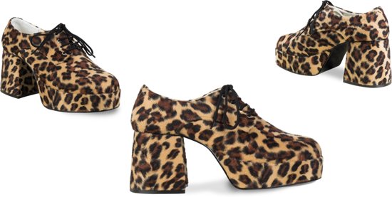 Schoenen Pimp - Luipaard - maat 47 - panterprintje.nl